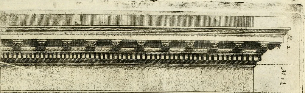 An illustration from Regola delli cinqve ordini d'architettvra, 1596, leaf 42