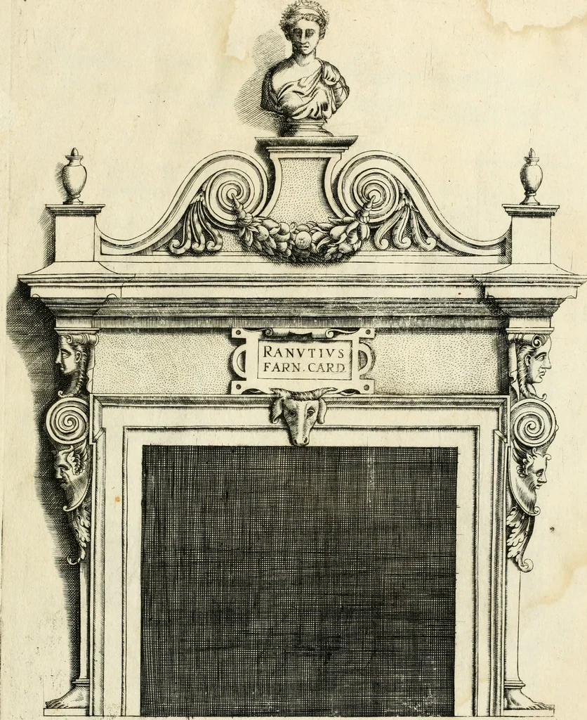 An illustration from Regola delli cinqve ordini d'architettvra, 1596, leaf 66