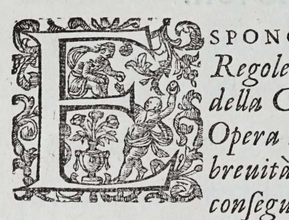 An illustration from Regole militari sopra il gouerno e seruito particolare della caualleria, 1611, leaf 12
