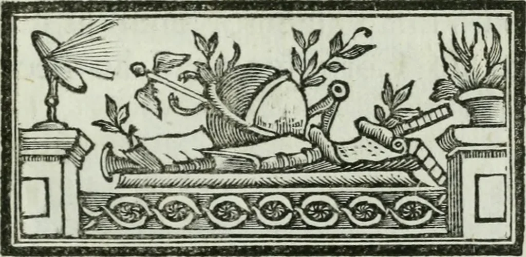 An illustration from Regras das sinco ordens de architectura segundo os principios de Vignhola : com hum ensaio sobre as mesmas ordens feito sobre o sentimento dos mais celebres architectos, 1787, leaf 142