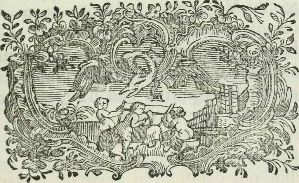 An illustration from Regras das sinco ordens de architectura segundo os principios de Vignhola : com hum ensaio sobre as mesmas ordens feito sobre o sentimento dos mais celebres architectos, 1787, leaf 168