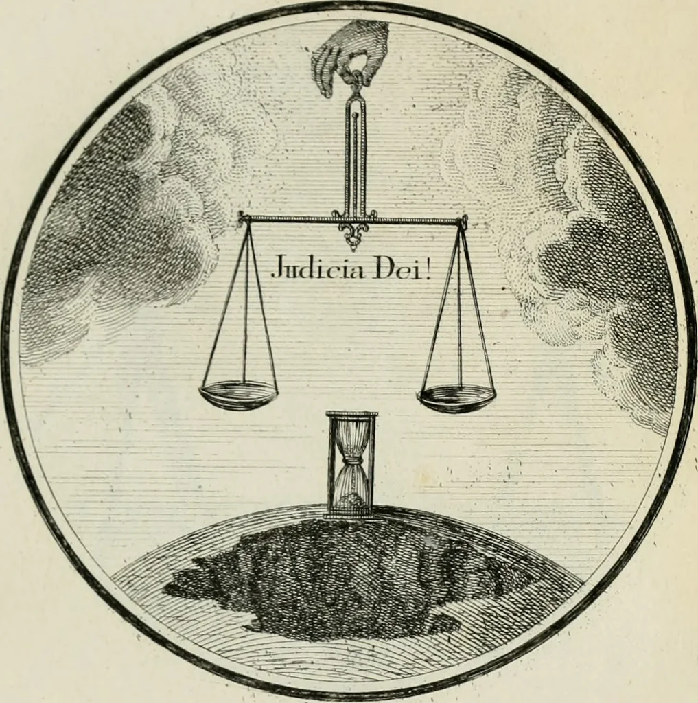 An illustration from Regula emblematica Sancti Benedicti, 1783, leaf 128