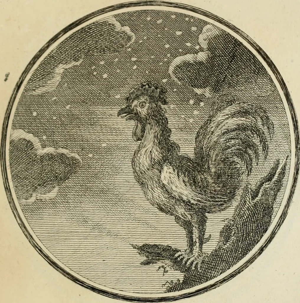 An illustration from Regula emblematica Sancti Benedicti, 1783, leaf 142