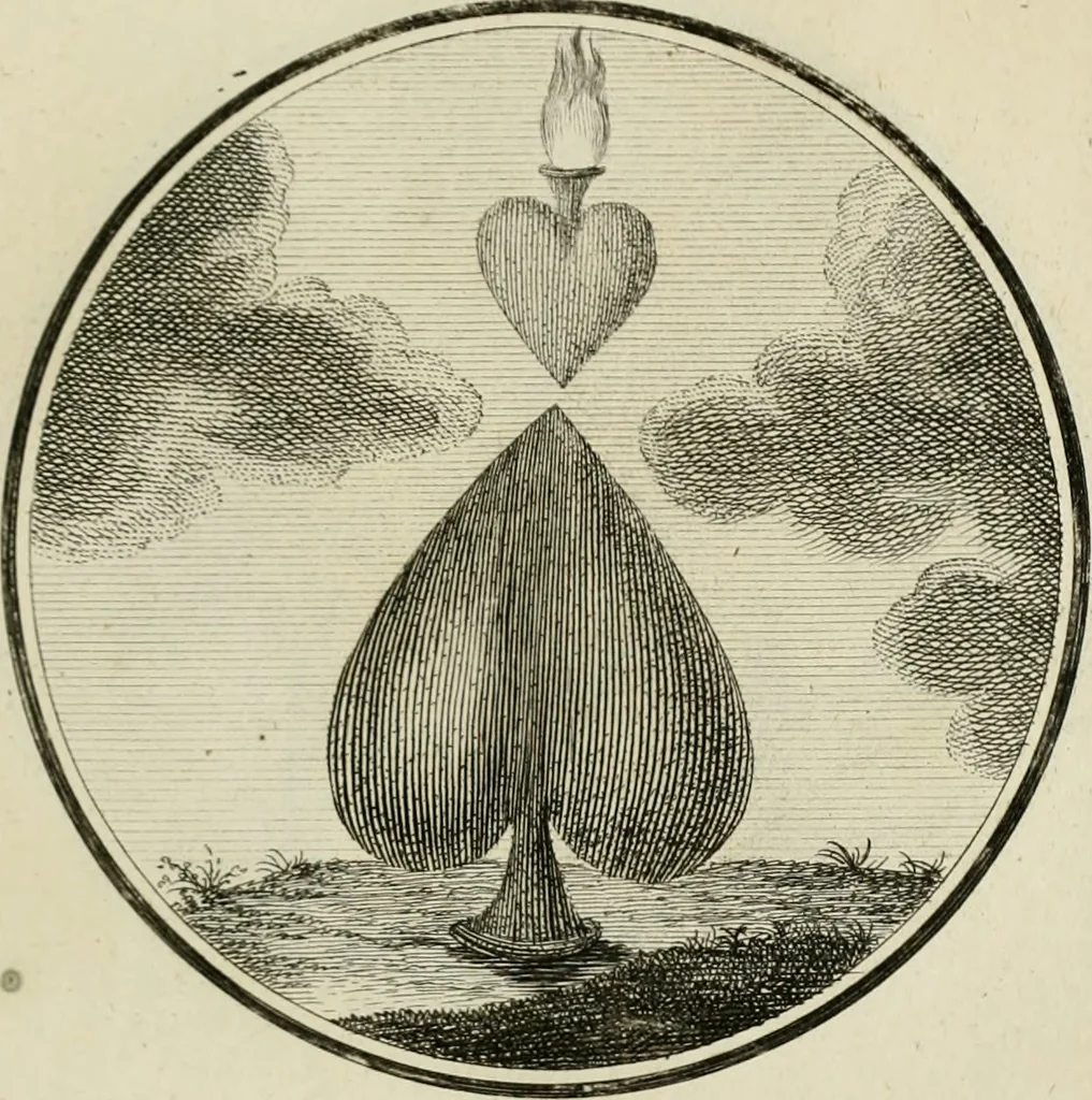 An illustration from Regula emblematica Sancti Benedicti, 1783, leaf 164