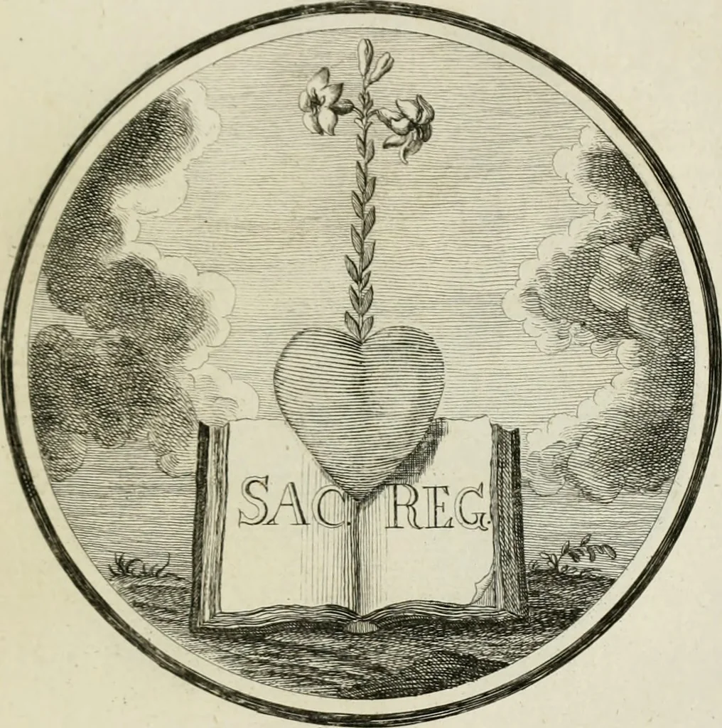 An illustration from Regula emblematica Sancti Benedicti, 1783, leaf 166