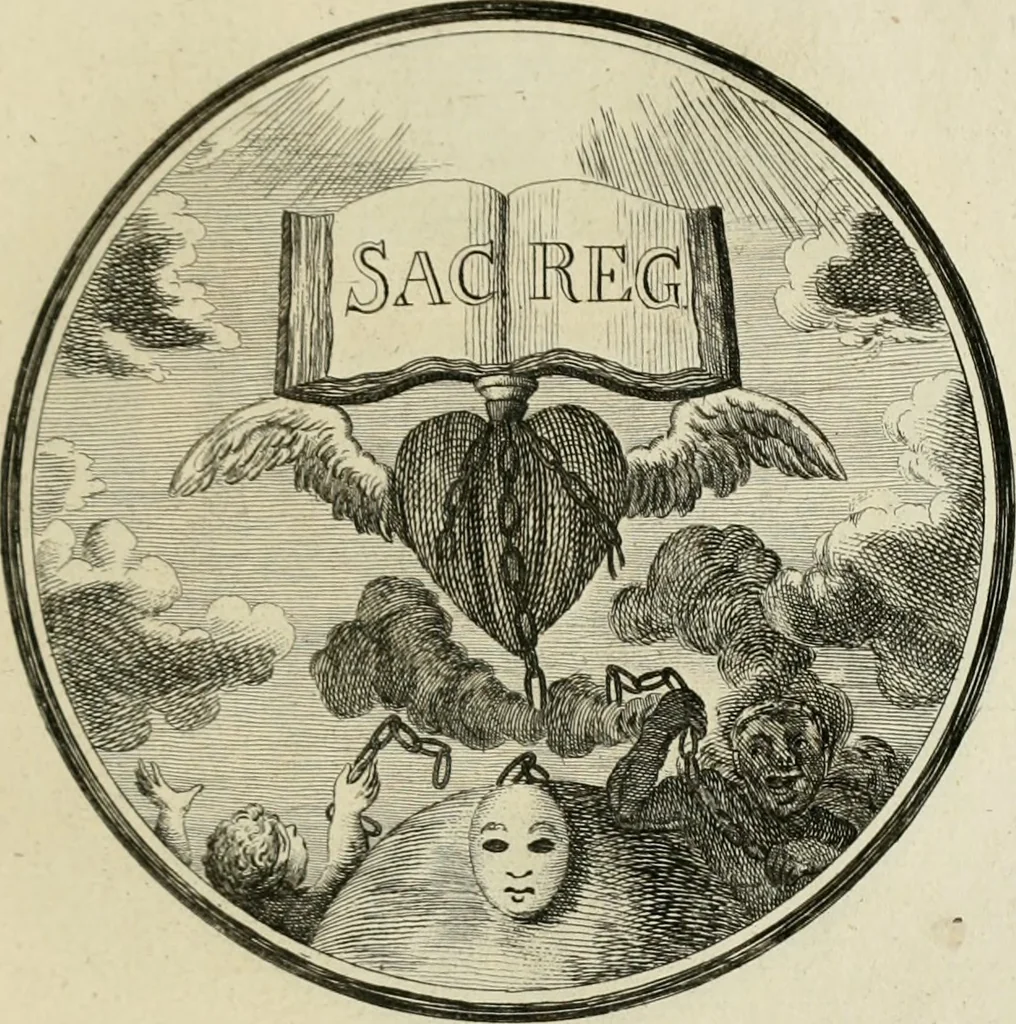 An illustration from Regula emblematica Sancti Benedicti, 1783, leaf 168