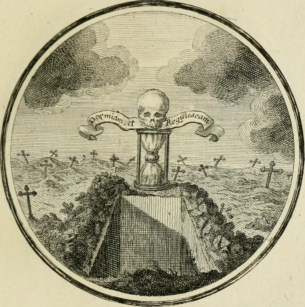 An illustration from Regula emblematica Sancti Benedicti, 1783, leaf 174
