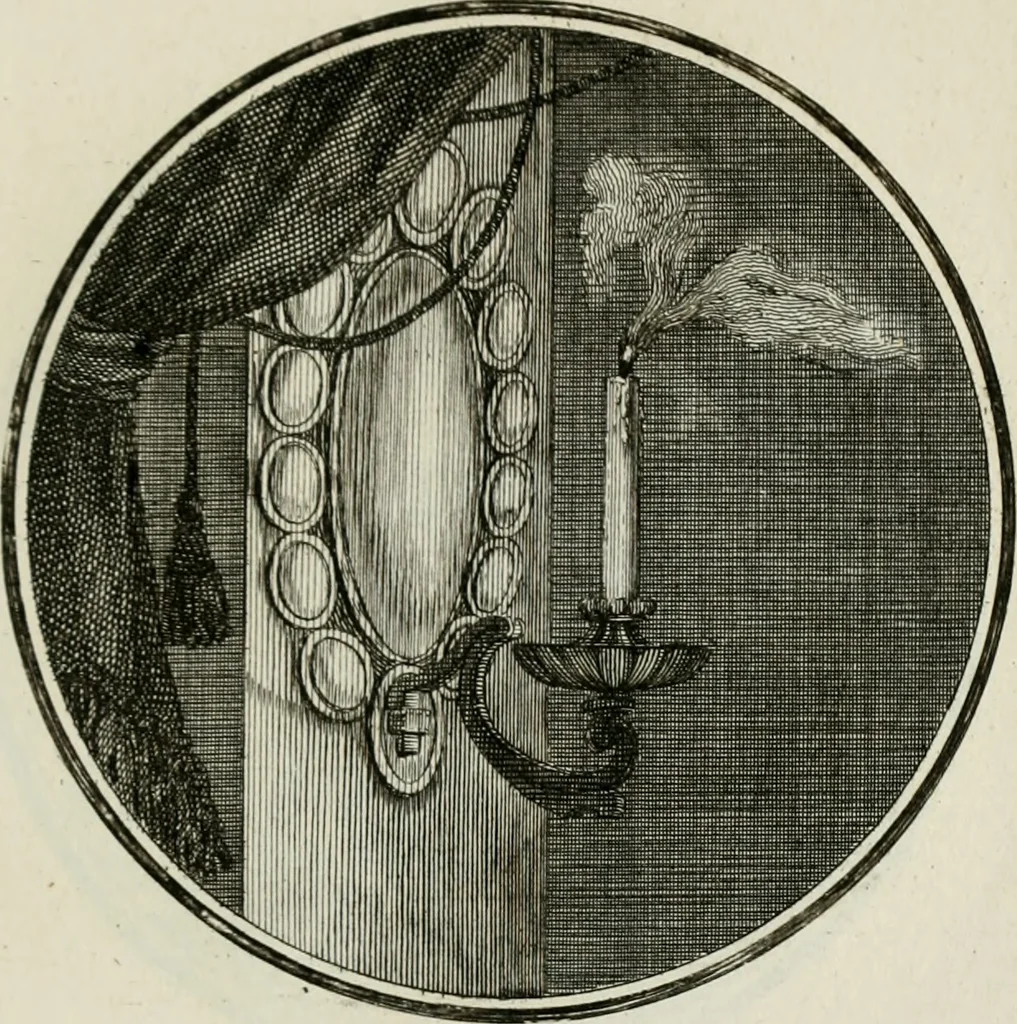 An illustration from Regula emblematica Sancti Benedicti, 1783, leaf 184