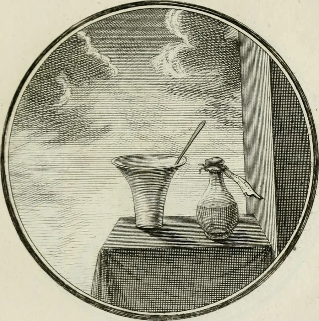 An illustration from Regula emblematica Sancti Benedicti, 1783, leaf 190