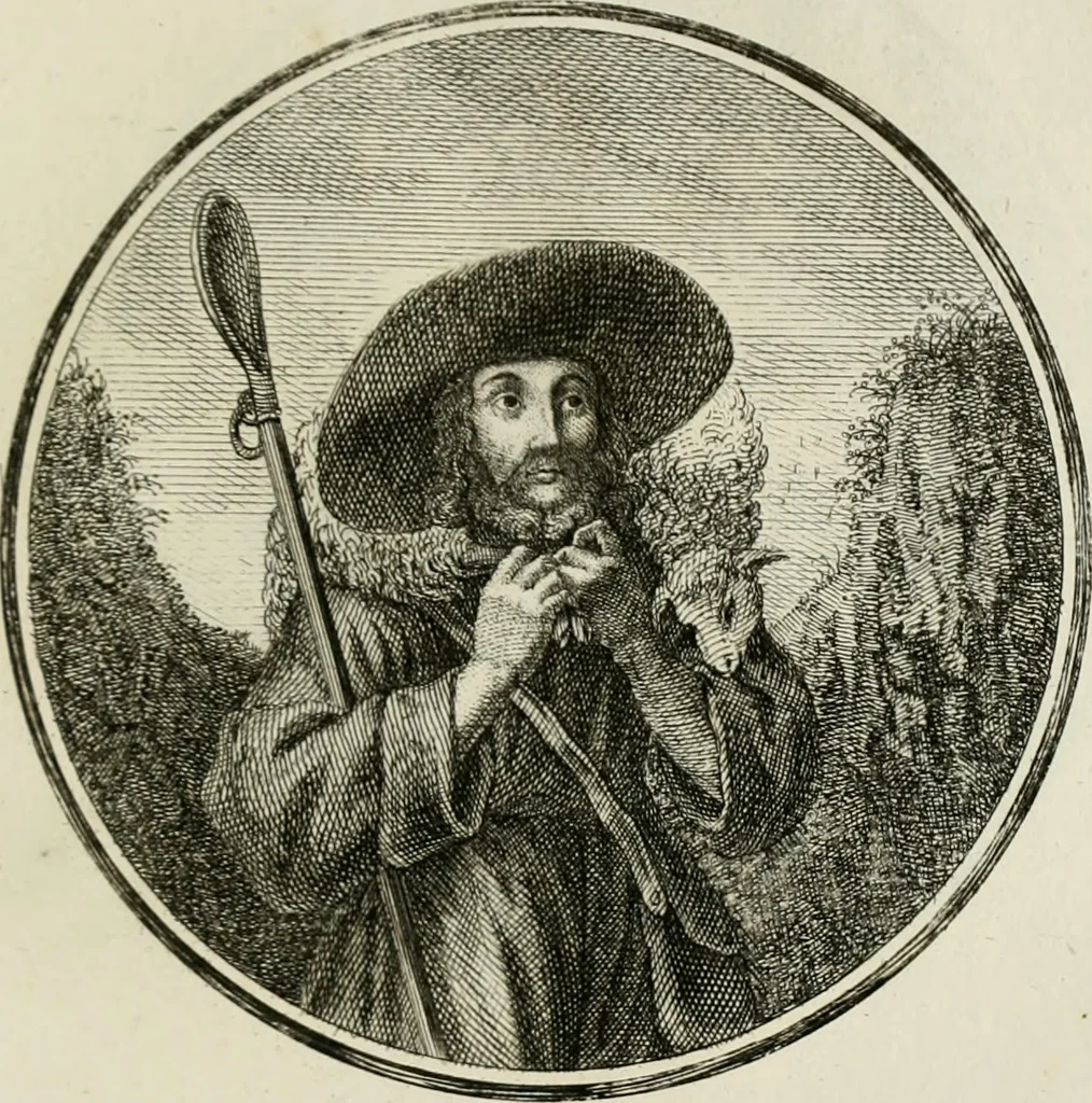 An illustration from Regula emblematica Sancti Benedicti, 1783, leaf 200