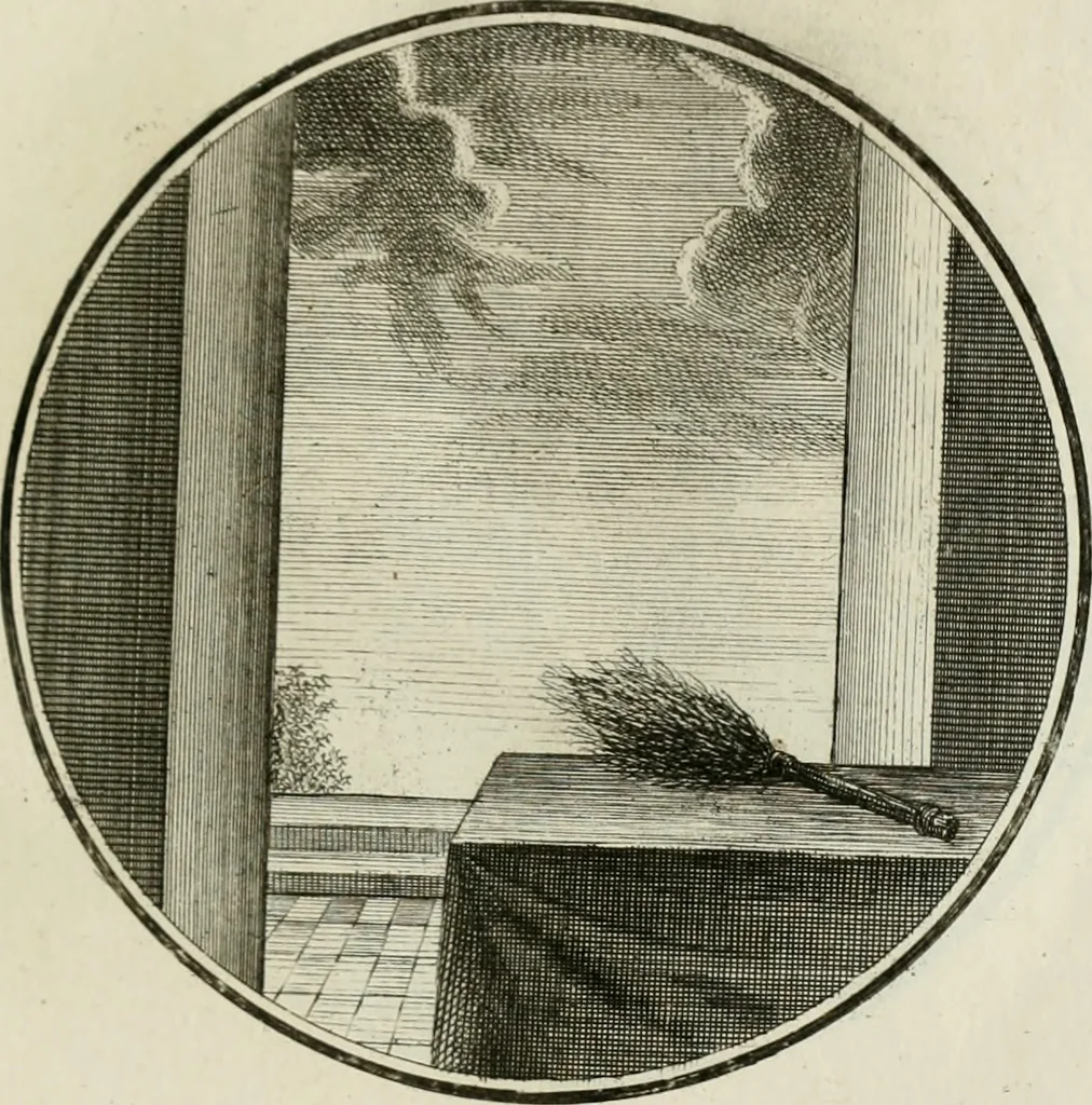 An illustration from Regula emblematica Sancti Benedicti, 1783, leaf 206