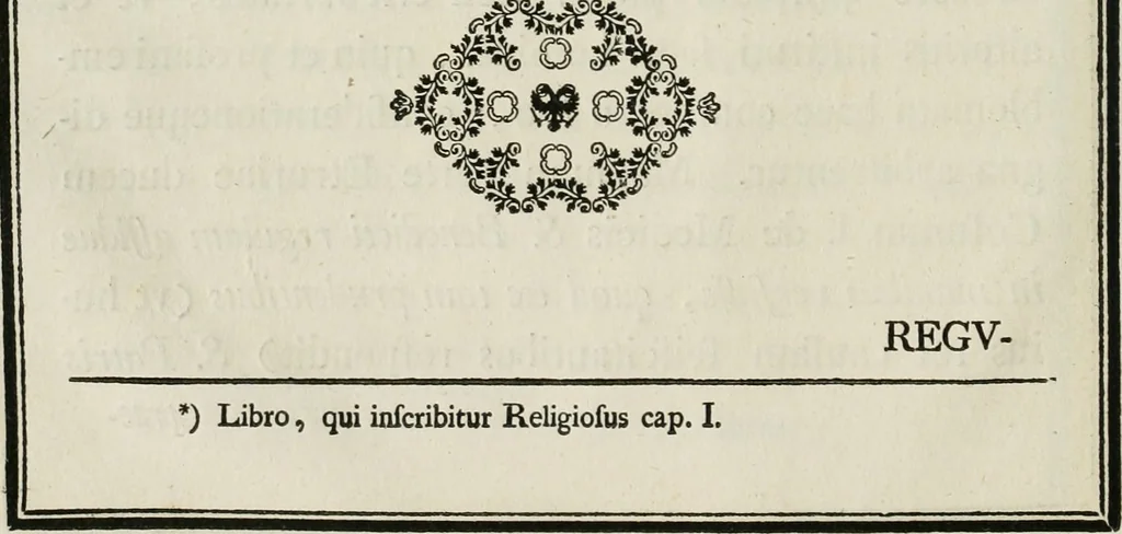 An illustration from Regula emblematica Sancti Benedicti, 1783, leaf 21