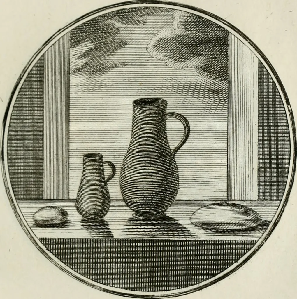 An illustration from Regula emblematica Sancti Benedicti, 1783, leaf 220