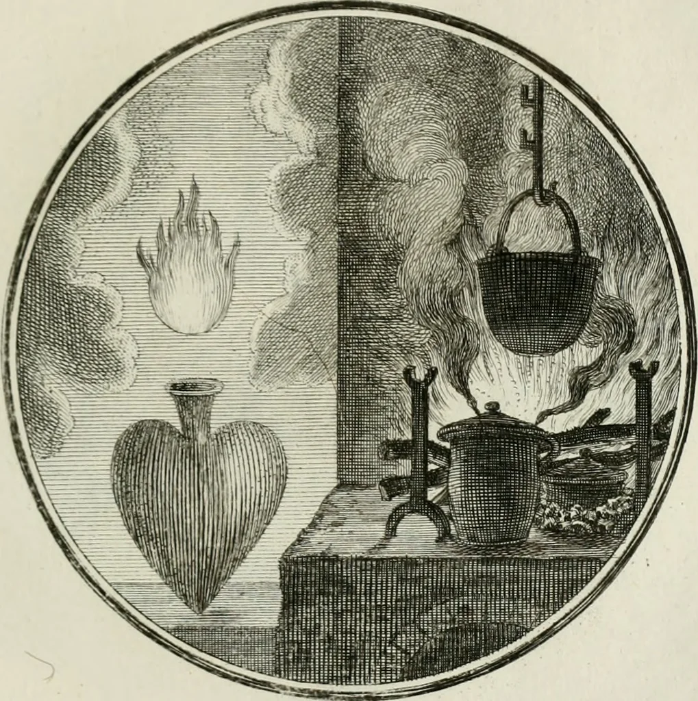 An illustration from Regula emblematica Sancti Benedicti, 1783, leaf 222