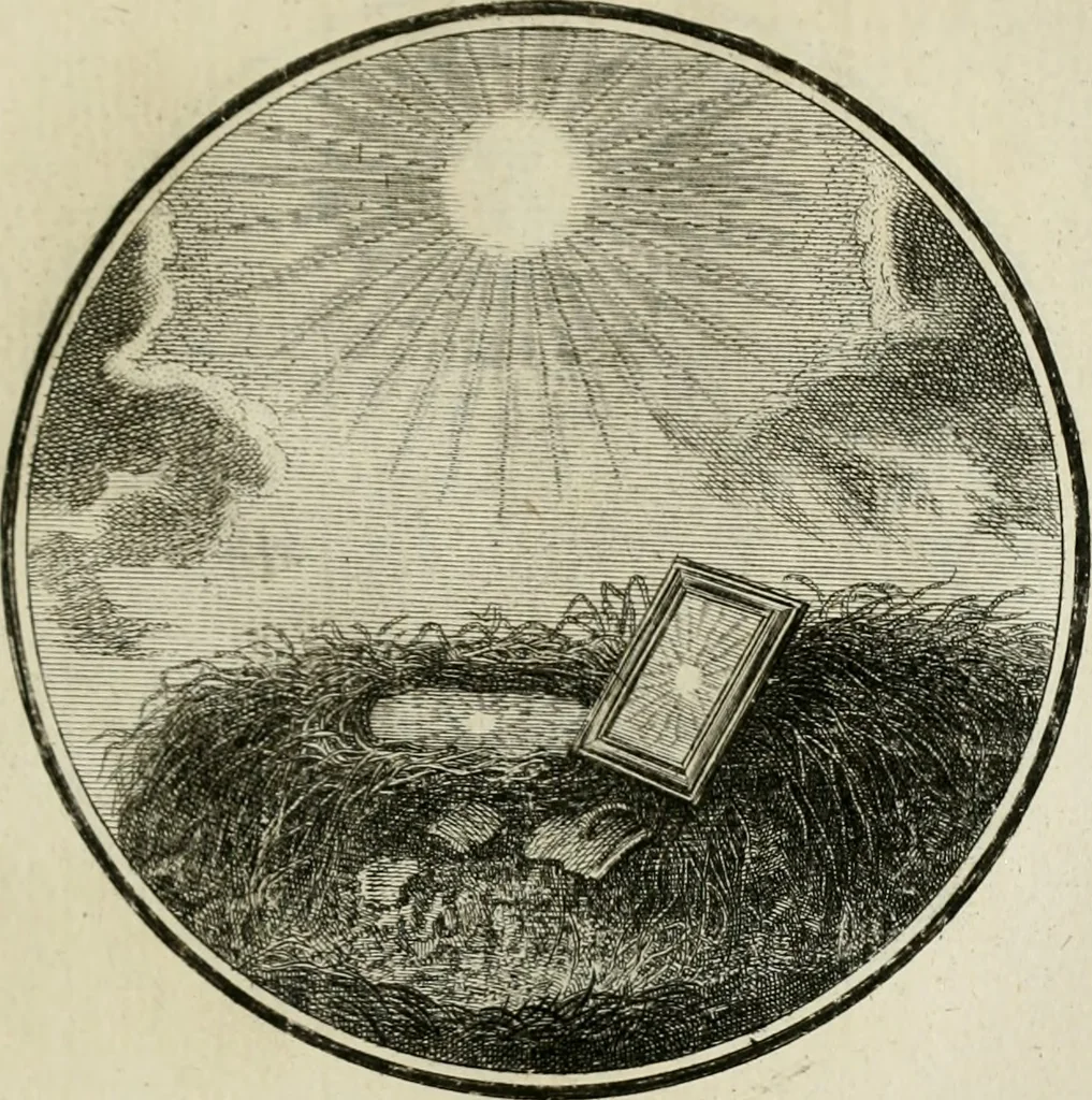An illustration from Regula emblematica Sancti Benedicti, 1783, leaf 228