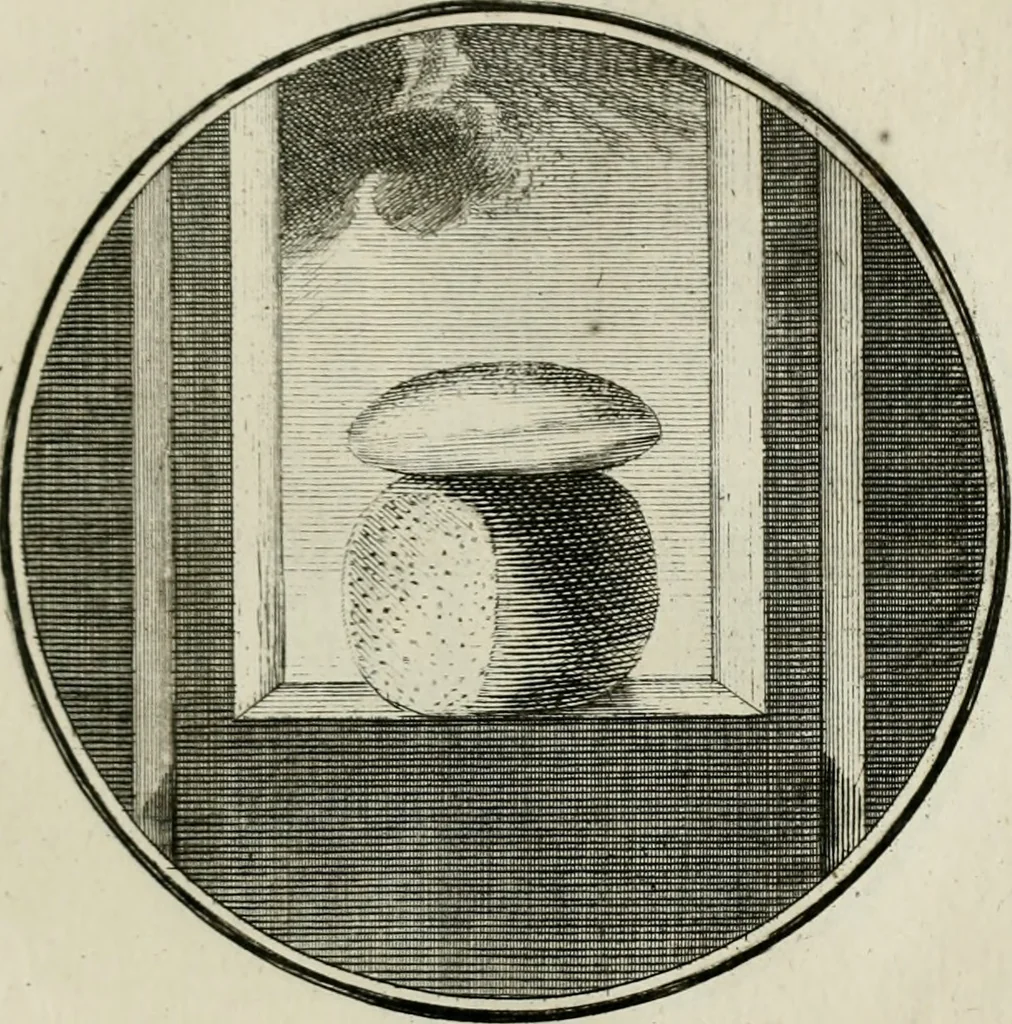 An illustration from Regula emblematica Sancti Benedicti, 1783, leaf 242