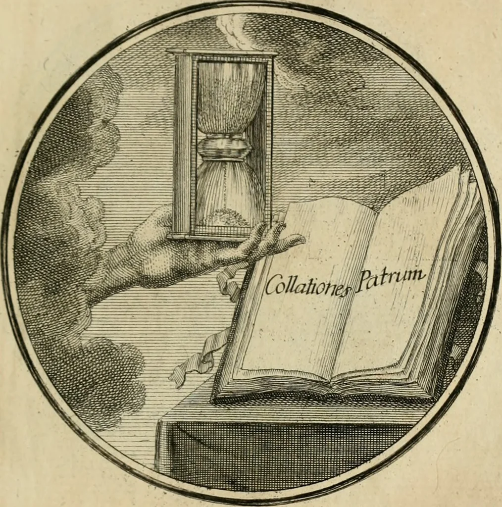 An illustration from Regula emblematica Sancti Benedicti, 1783, leaf 252