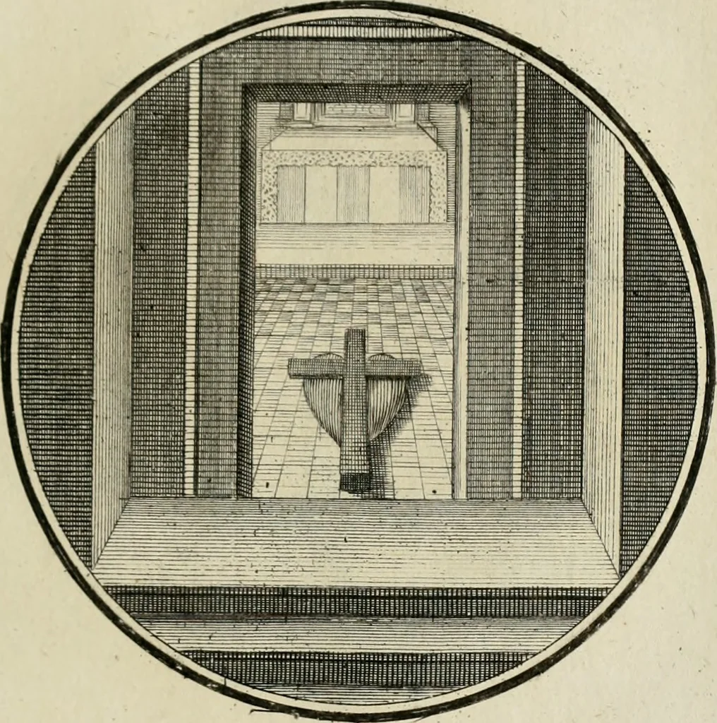 An illustration from Regula emblematica Sancti Benedicti, 1783, leaf 266