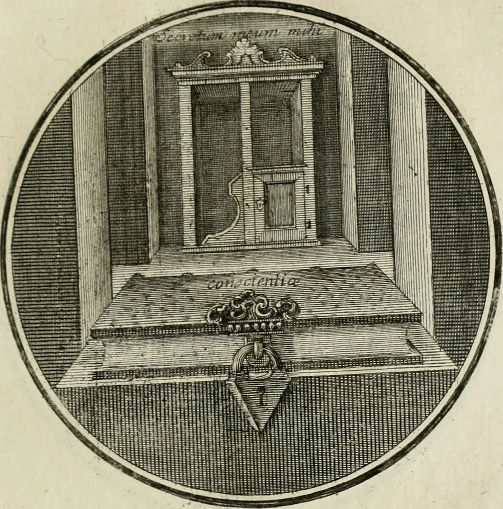 An illustration from Regula emblematica Sancti Benedicti, 1783, leaf 270