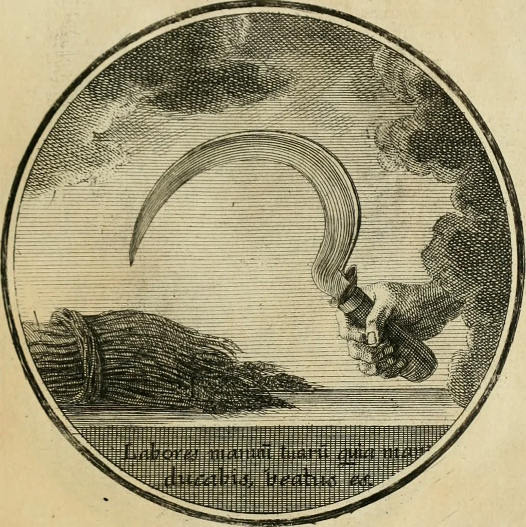 An illustration from Regula emblematica Sancti Benedicti, 1783, leaf 276