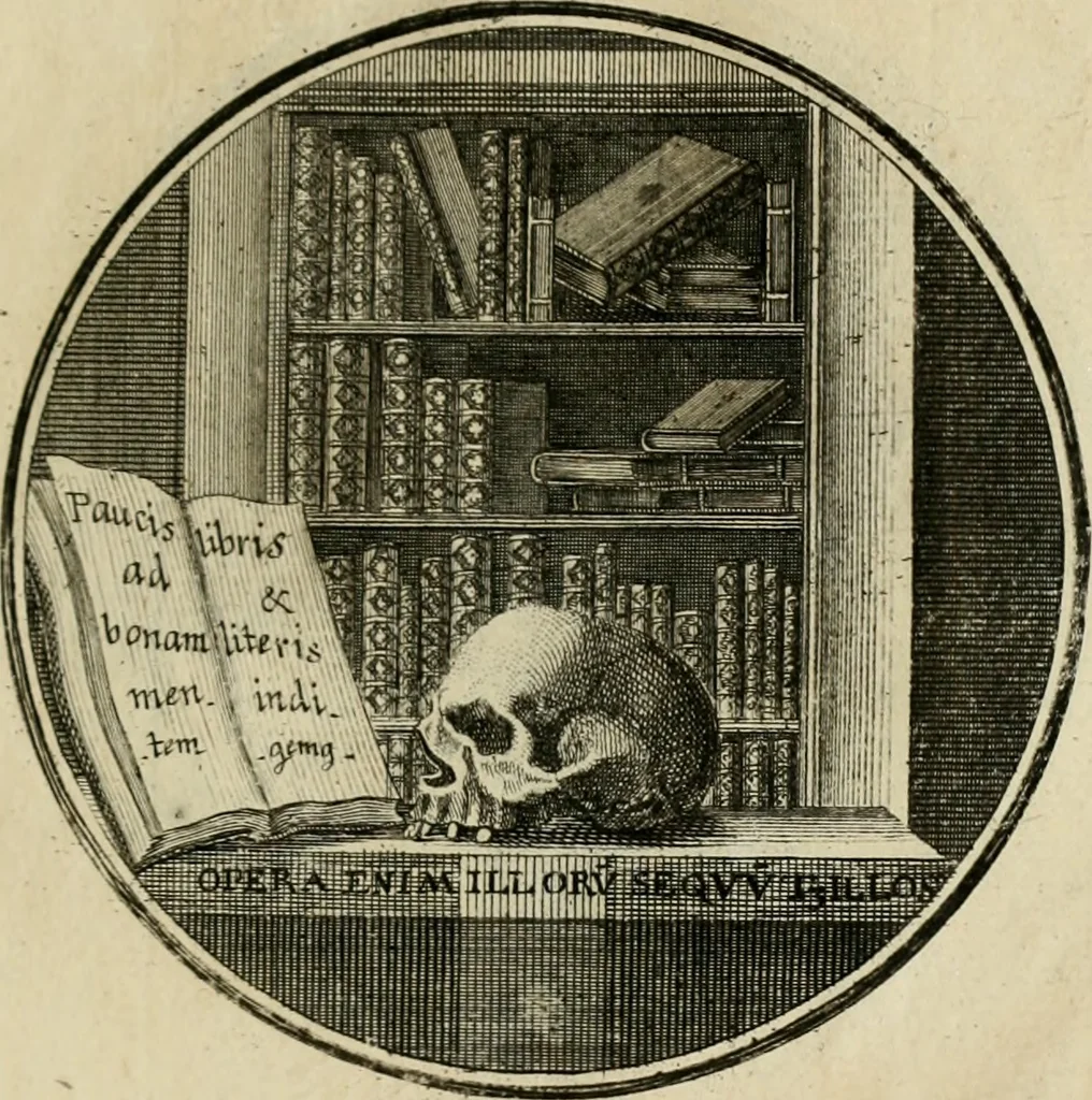 An illustration from Regula emblematica Sancti Benedicti, 1783, leaf 278