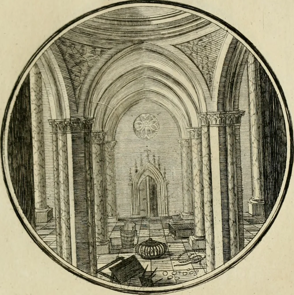 An illustration from Regula emblematica Sancti Benedicti, 1783, leaf 290