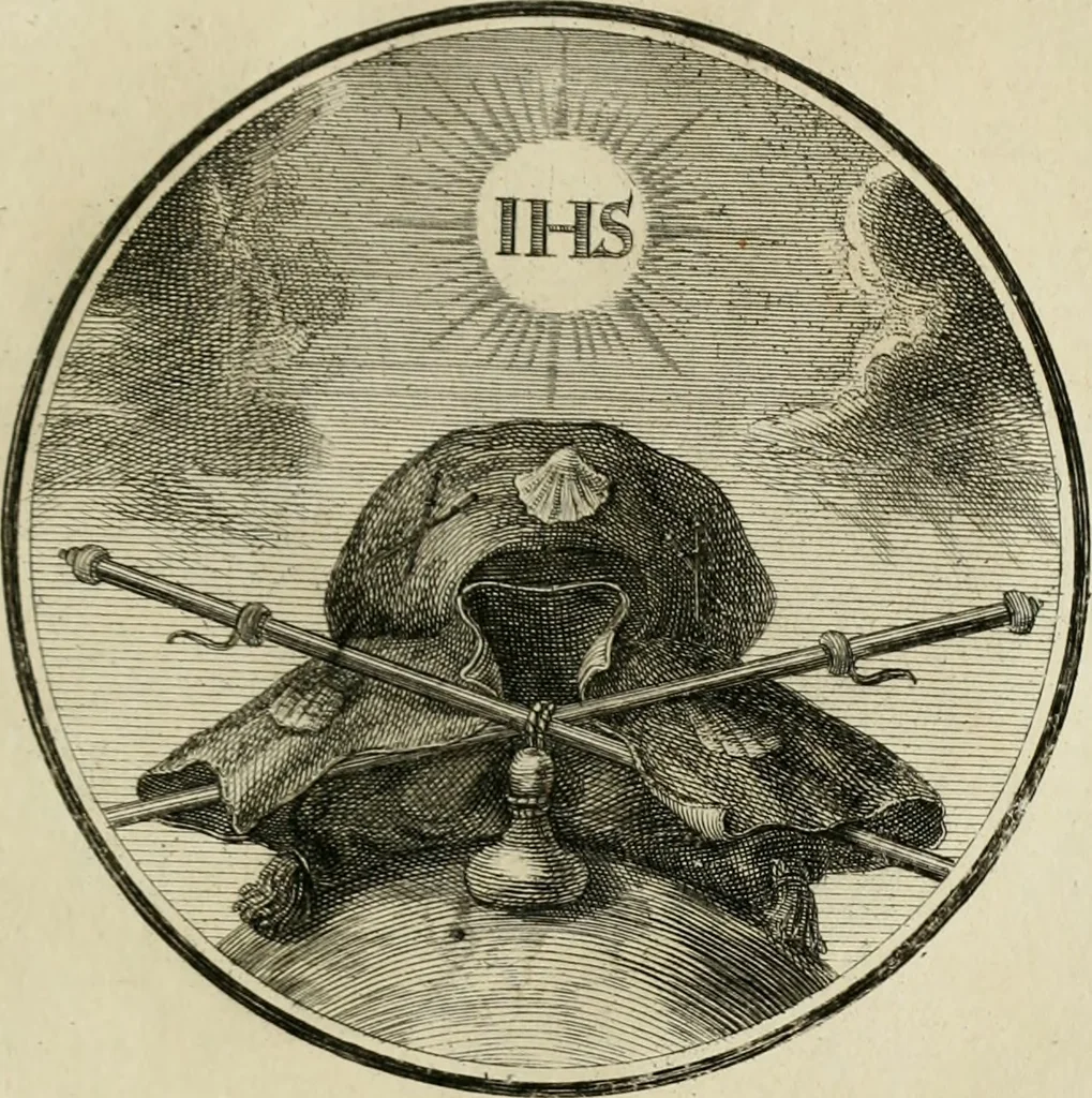 An illustration from Regula emblematica Sancti Benedicti, 1783, leaf 292