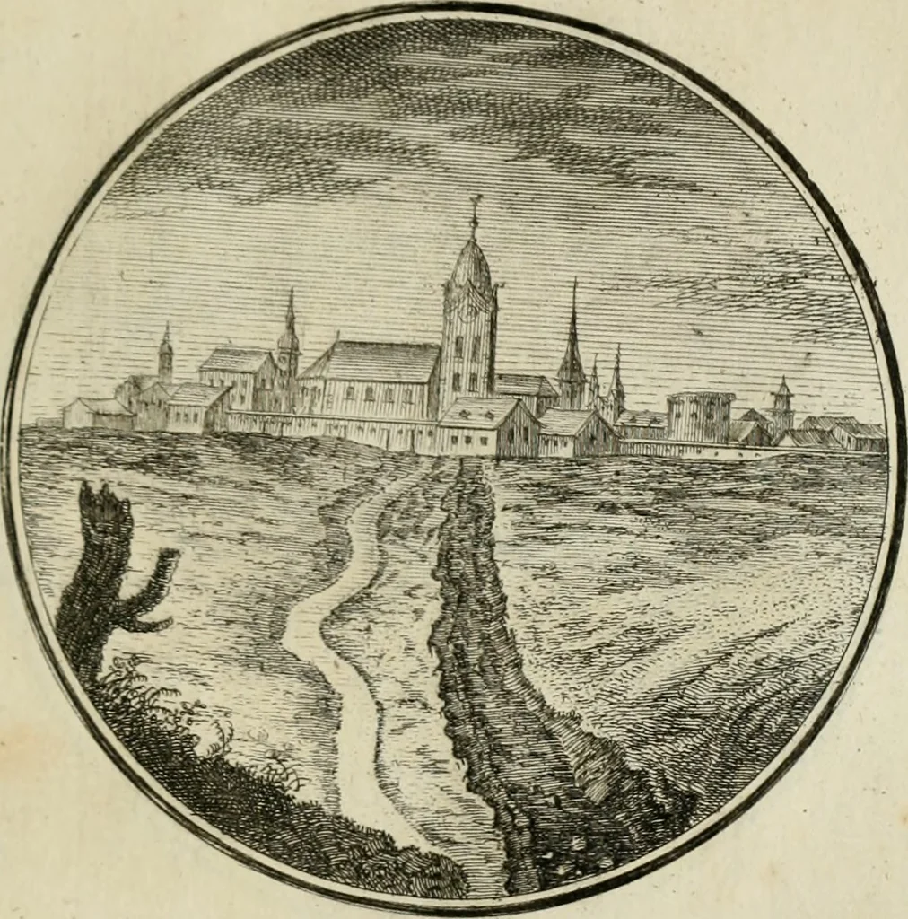 An illustration from Regula emblematica Sancti Benedicti, 1783, leaf 308