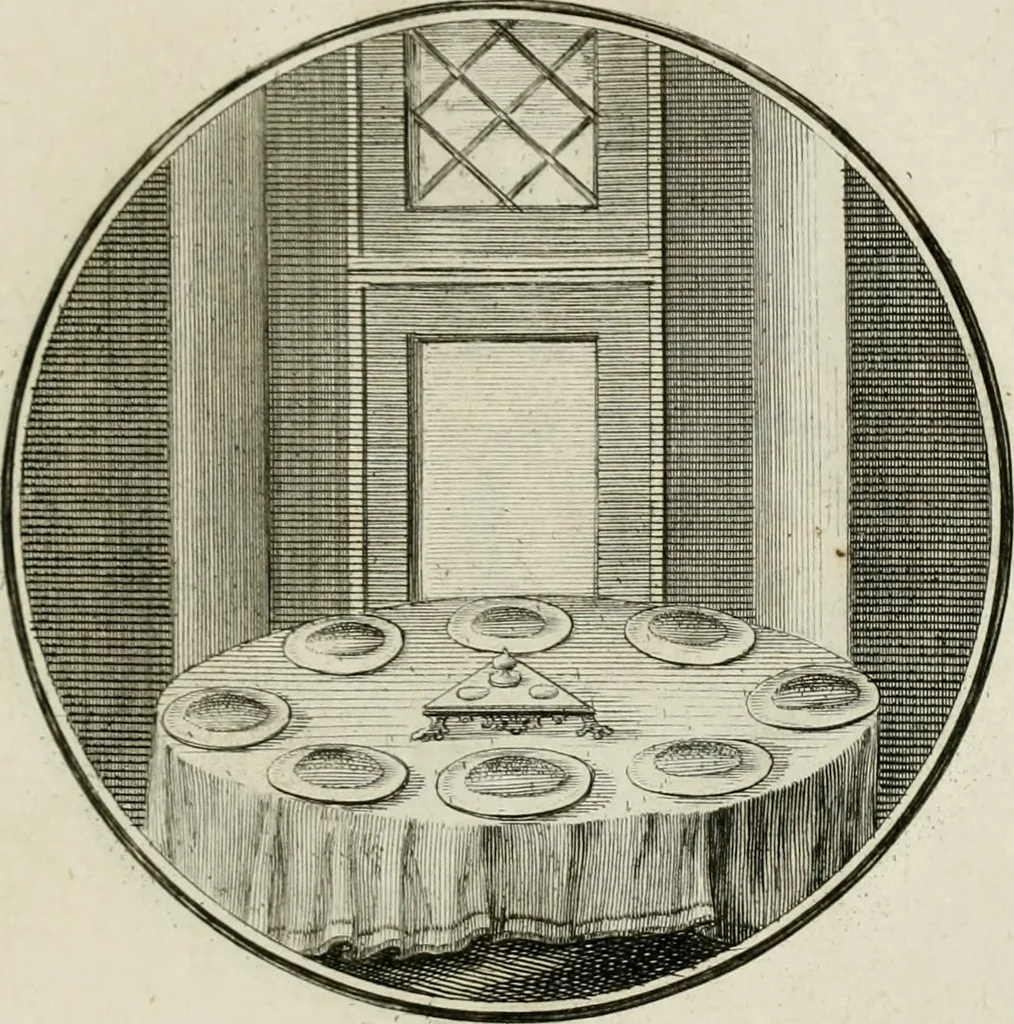 An illustration from Regula emblematica Sancti Benedicti, 1783, leaf 312
