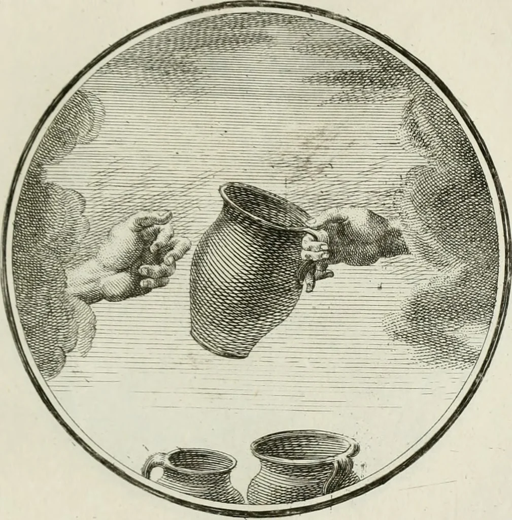 An illustration from Regula emblematica Sancti Benedicti, 1783, leaf 316