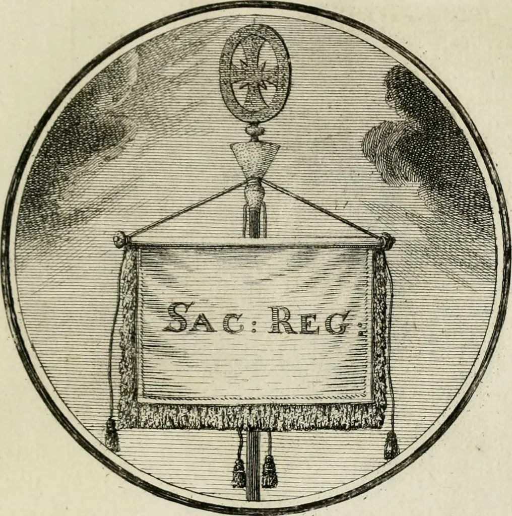 An illustration from Regula emblematica Sancti Benedicti, 1783, leaf 320