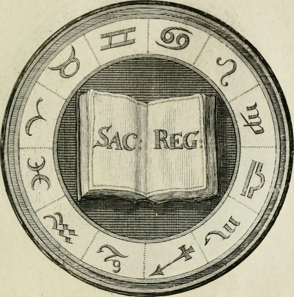 An illustration from Regula emblematica Sancti Benedicti, 1783, leaf 322