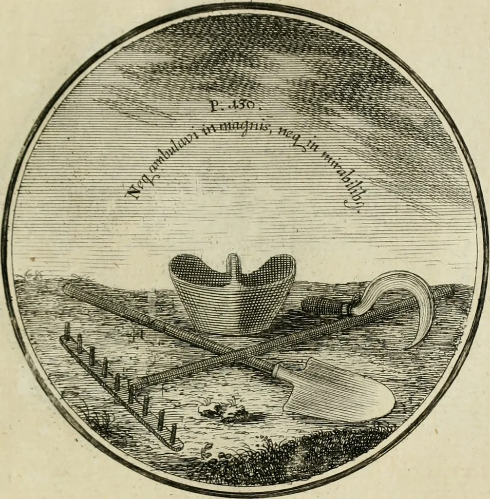 An illustration from Regula emblematica Sancti Benedicti, 1783, leaf 332