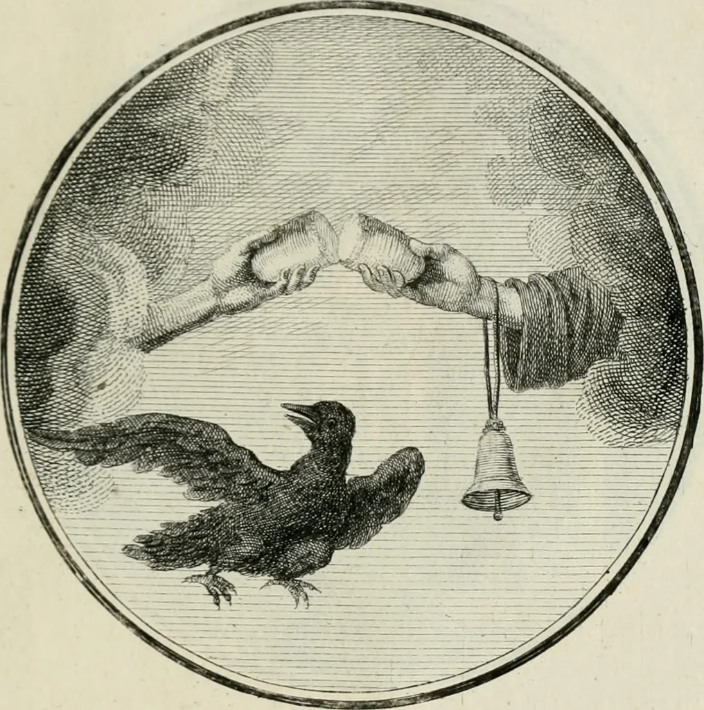 An illustration from Regula emblematica Sancti Benedicti, 1783, leaf 352