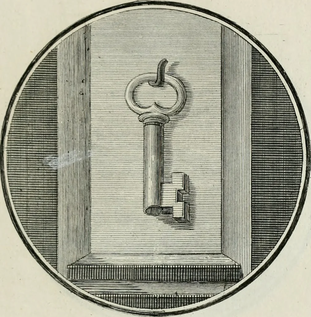 An illustration from Regula emblematica Sancti Benedicti, 1783, leaf 372