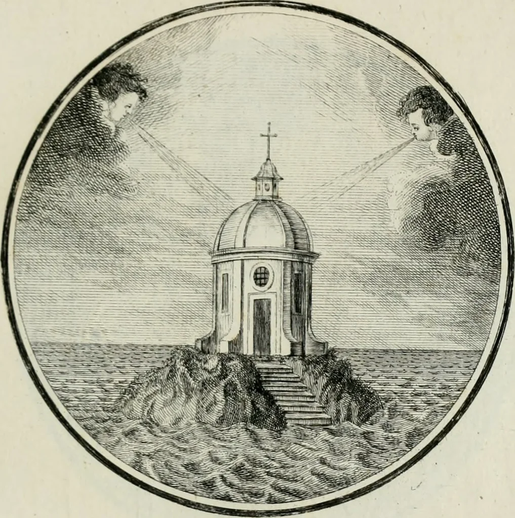 An illustration from Regula emblematica Sancti Benedicti, 1783, leaf 38