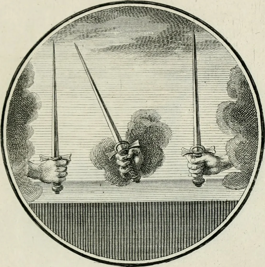 An illustration from Regula emblematica Sancti Benedicti, 1783, leaf 382