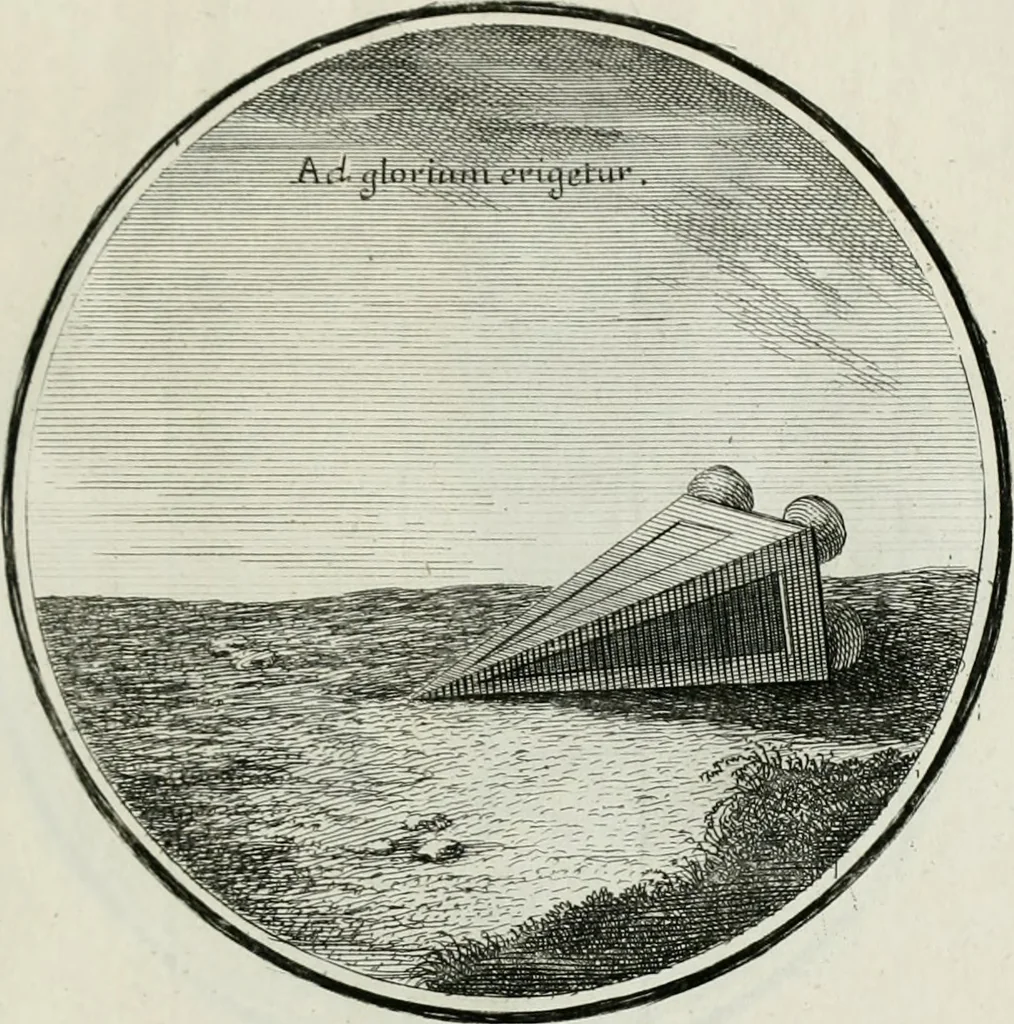 An illustration from Regula emblematica Sancti Benedicti, 1783, leaf 388