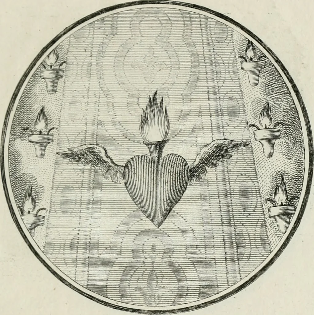 An illustration from Regula emblematica Sancti Benedicti, 1783, leaf 394