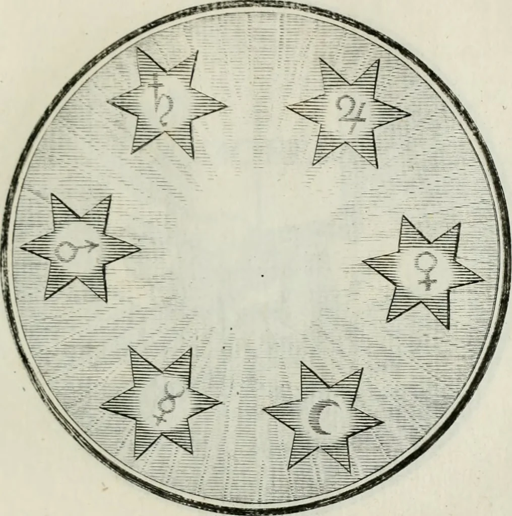 An illustration from Regula emblematica Sancti Benedicti, 1783, leaf 58