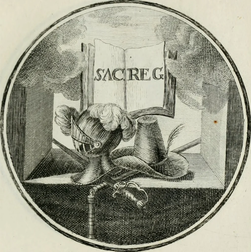 An illustration from Regula emblematica Sancti Benedicti, 1783, leaf 60
