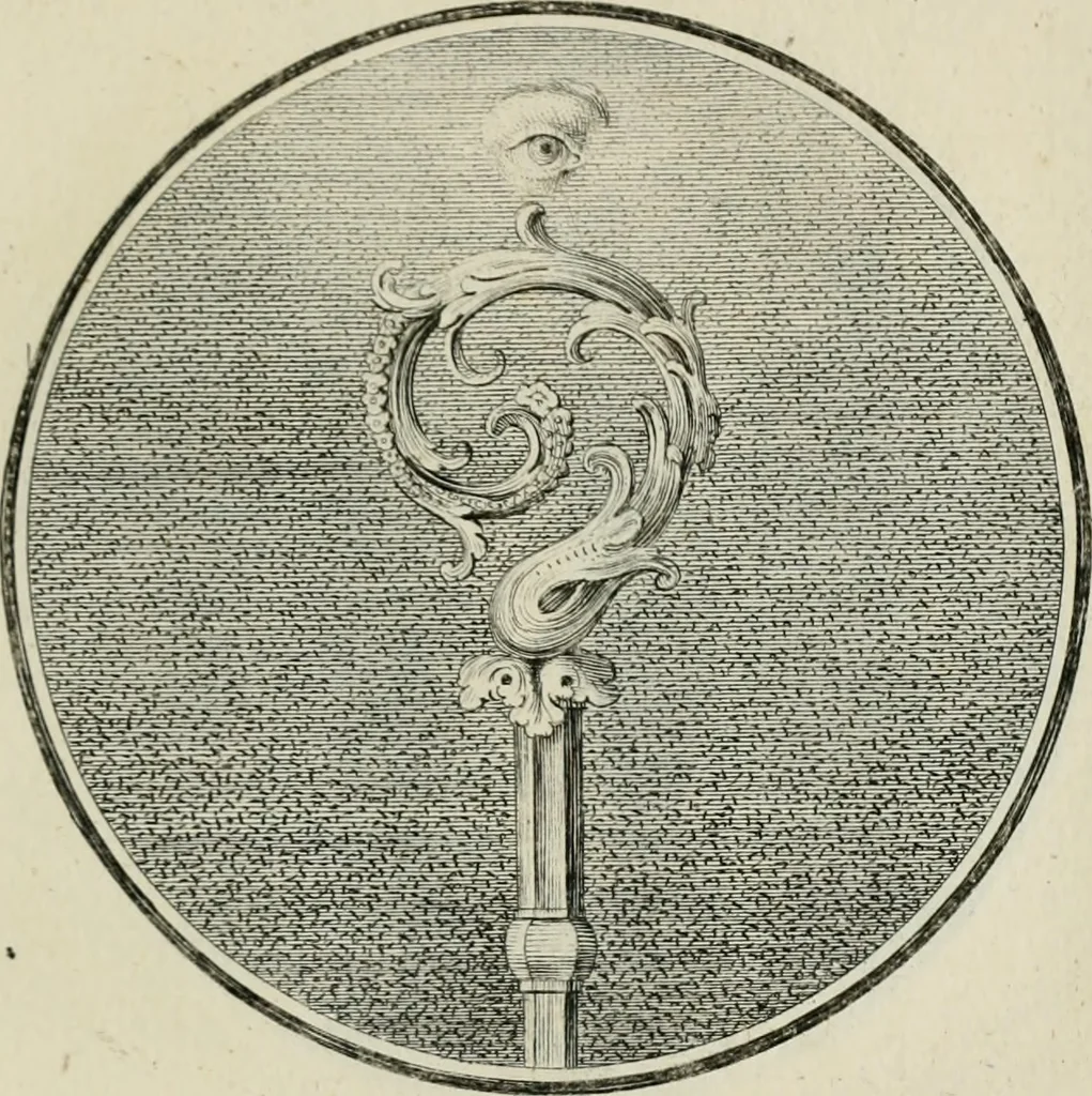 An illustration from Regula emblematica Sancti Benedicti, 1783, leaf 68