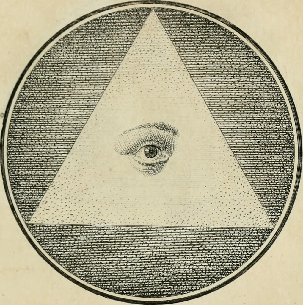 An illustration from Regula emblematica Sancti Benedicti, 1783, leaf 82