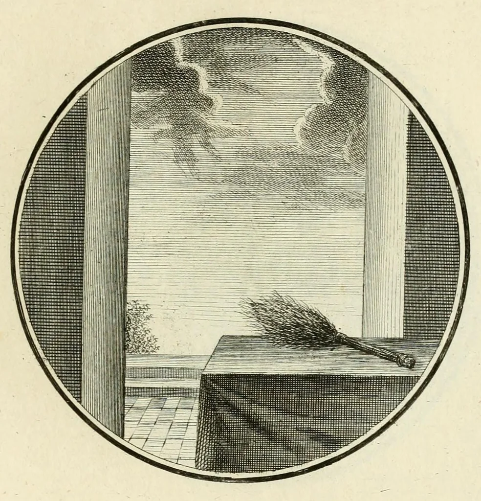 An illustration from Regula emblematica Sancti Benedicti, 1780, leaf 205