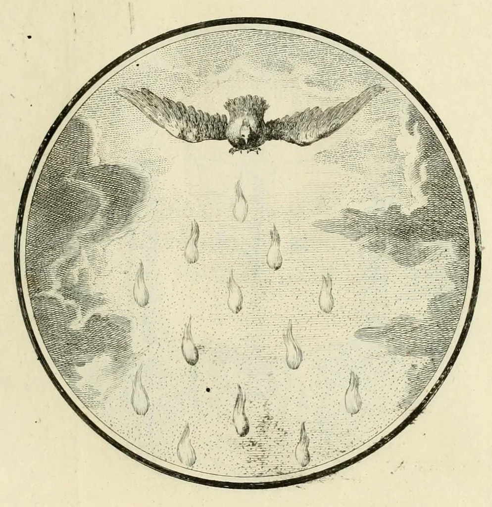 An illustration from Regula emblematica Sancti Benedicti, 1780, leaf 23