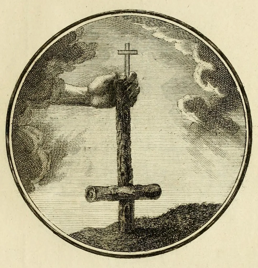 An illustration from Regula emblematica Sancti Benedicti, 1780, leaf 267
