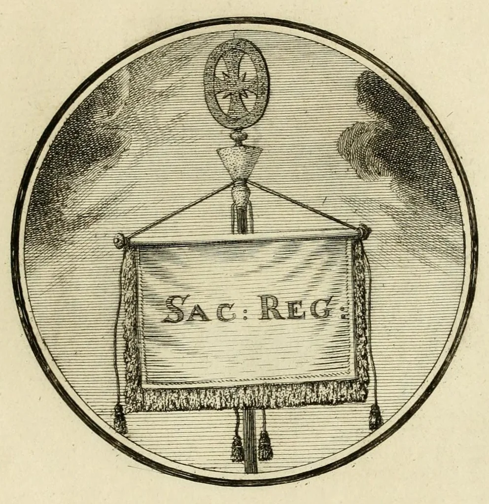 An illustration from Regula emblematica Sancti Benedicti, 1780, leaf 319