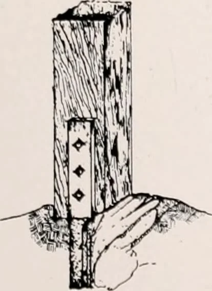 An illustration from Regulations for the proper construction, maintenance and operation of standard painted bulletin advertising plants as prescribed by the members of the Outdoor Advertising Association United States and Canada, 1917, leaf 32