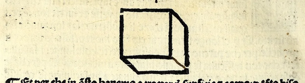 An illustration from Regule dignissime de electiõe & de dar prĩcipio a qualunque cosa : con dignissimi notandi de astrologia redacte i uulgare tamẽ secõdo hi canoni di sapiẽtissimi astrologi : & con le feste mobile in perpetuo : & con le regole de geometria uulgare a mesurar terreni feni muri biaue uini & altri superficii & corpi con breuita & optima intelligentia, 1505, leaf 46
