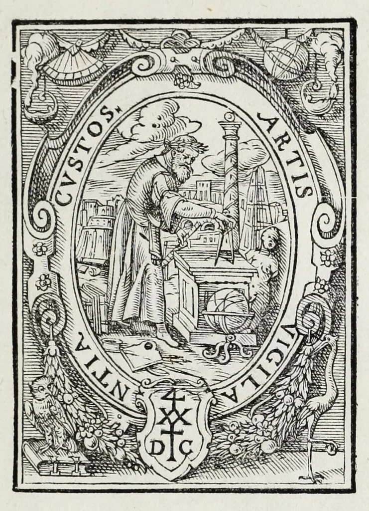 An illustration from Regum neapolitanorum vitae et effigies, 1605, leaf 83